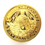 MISCELLANEOUS - A LONDON MINT OFFICE MILLIONAIRES GOLD EDITION COLLECTION REPLICA JAMES I SPUR