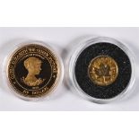 BARBADOS - TEN DOLLARS 'QUEEN ELIZABETH THE QUEEN MOTHER ENGAGEMENT PORTRAIT', 1995 in case of