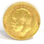 GREAT BRITAIN - GEORGE V (1910-1936), SOVEREIGN, 1913 Perth mint (P).