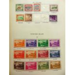 STAMPS - A GREAT BRITAIN & COMMONWEALTH COLLECTION Geo. VI, mint and used, (two albums).