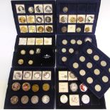 ASSORTED COLLECTOR'S & BRITISH GENERAL CIRCULATION COINS in eleven storage boxes, (total 72 coins).