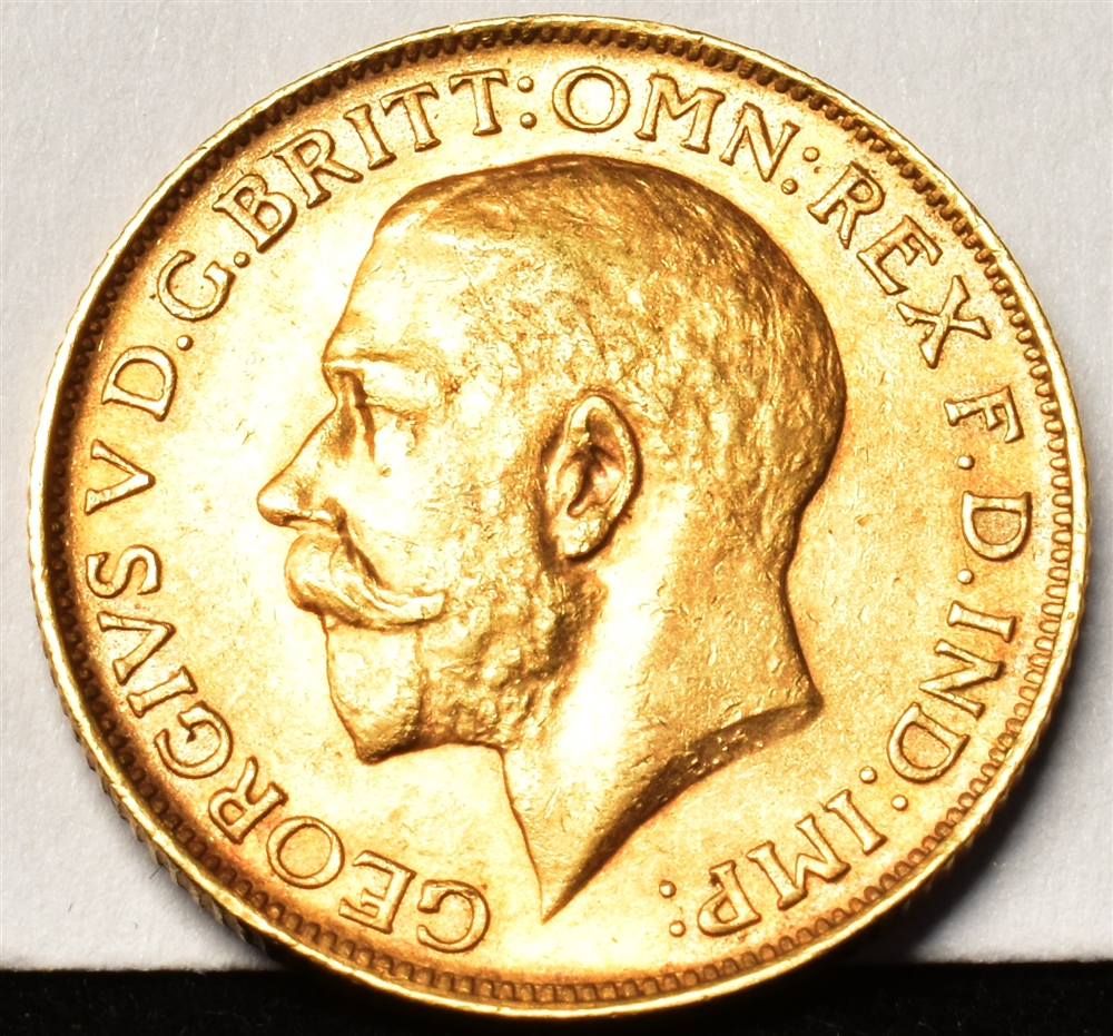 GREAT BRITAIN - GEORGE V (1910-1936), SOVEREIGN, 1911