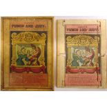 TWO 19TH CENTURY DISSECTED PICTURE PUZZLES comprising Park's Punch and Judy, complete (two pieces