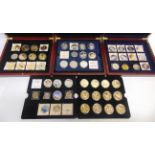 ASSORTED COLLECTOR'S COINS including those of Great British Heroes (12); Winston Churchill (5);