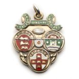 1959-60 Rugby League Challenge Cup Final runners-up silver medal awarded to Hull F.C. player,