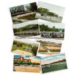 Lawn tennis postcards, mostly views of tennis clubs