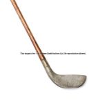 Standard Golf Company of Sunderland Mills patent duplex RL 2½ model aluminium golf club, the sole