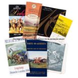 Collection of varied overseas racecards including Prix de l'Arc de Triomphe, comprising 20 for