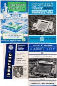 Collection of 86 Football League Cup Semi-Final programmes, inccluding early 60s and up to the