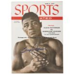 Sports Illustrated Magazine signed by the boxer Floyd Patterson, issued 4th June 1956, featuring
