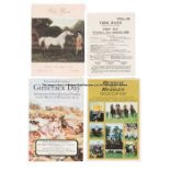 Group of York Ebor meeting racecards, dating between 1948 and 2019, comprising 1940s (one), 1950s (