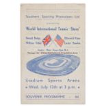 World International Tennis 'Stars' programme from the Southampton Stadium Sports Arena 12th July