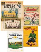 Large collection of football publications, Charles Buchan's Football Monthly, F.A. News, Match and