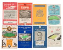 Collection of 113 Arsenal away match programmes dating between seasons 1949-50 and 1958-59,