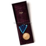 Manchester United F.A. Premier League winner's medal season 2006-07, in silver-gilt by Asprey of