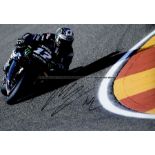 Sixteen signed action photographs of MotoGP riders from the 2019 season, comprising Maverick Vinales
