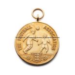 Steve Finnan's Portsmouth F.A Cup Final 2010 runners-up medal, from the match against Chelsea at