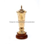 Jockey's prize for 1978 Benson & Hedges Gold Cup, York, won by Lester Piggott on Hawaiian Sound,