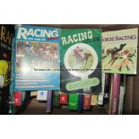 Horse racing books, including 3 signed copies, by Doug Smith, John Francome and Frankie Dettori,