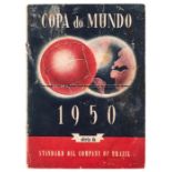 1950 World Cup programme, published by the Standard Oil Company of Brazil