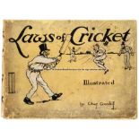 Laws of Cricket by Chas Crombie, 1st edition 1907 published by Kegan Paul, Trench, Trubner & Co Ltd,