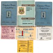 Tottenham Hotspur tickets and handbooks collection, 32 handbooks between 1949-50 and 1986-87, 6