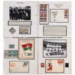 Miscellaneous football First Day Covers and Philately, with representation of: the 50th