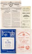 Non-League programmes dating from 1929 onwards, the lot including Leyton v Merythr F.A. Cup tie 30.