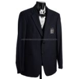 Roberto Mancini Manchester City club blazer, made in Italy by Armani, black 95% wool, 38 regular,