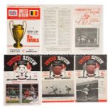 316 Manchester United home programmes dating between 1956-57 and 1988-89