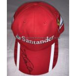Charles Leclerc Formula 1 memorabilia, three Leclerc-signed items comprising a 2019 Ferrari cap