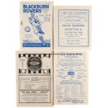 39 football programmes dating from the 1940, variety of teams, 1 x 45=46, 14 x 46-47, 21 x 47-48 & 3