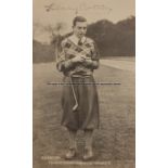 Henry Cotton signed picture postcard, signed in black ink above an image of the golfing legend