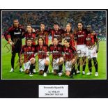 Team-signed AC Milan 2006-07 colour photograph, 8 by 12in. colour photograph signed in gold