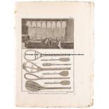 Tennis: Paumier, Encyclopedie de Diderot and d'Alembent circa 1770, a total of nine plates