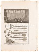 Tennis: Paumier, Encyclopedie de Diderot and d'Alembent circa 1770, a total of nine plates