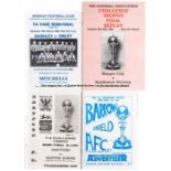 Collection of F.A. Trophy and F.A. Vase Final & Semi-Final programmes dating between the 1970s and