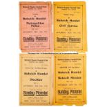 41 Dulwich Hamlet home programmes dating between seasons 1926-27 and 1932-33, 5 x 26-27, 7 x 27-