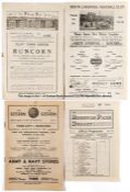 15 Runcorn FC away programmes, 13 Cheshire League & Cup dating between 1946-47 and 1962-63 plus F.A.