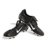 Stephane Henchoz signed pair of football boots match-worn for Liverpool FC in season 2003-04, each