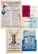 Collection of 81 F.A. Cup semi-final programmes dating between 1947 and 1980