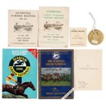 Group of Aintree racecards including Grand National days, comprising 24 for Grand National days (