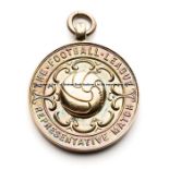 Football League representative medal (team attendant) v Glasgow FA, Queen Elizabeth II Silver