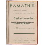 'Pamatnik Ceskoslovensko-Italie v Rime' -  1934 FIFA World Cup Final book, hardback 64-page
