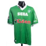 Stephane Pedron green Saint-Etienne No.17 jersey from the pre-season friendly v Arsenal played at