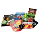 2006 World Cup memorabilia, including selection of programmes, Gillette Media Statbook, novelty