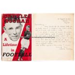 Charlie Buchan signed manuscript letter, dated 12th May 1927, one manuscript page, possibly to a