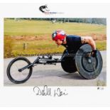 David Weir signed limited edition photograph, No.8 from a very limited edition of 10 featuring the