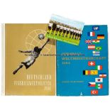 1954 World Cup official report, German language, 256 pages, comprehensive illustrated coverage,