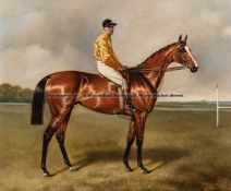 John Alfred Wheeler (British, 1821-1903) FLYING FOX portrait of the 1899 Triple Crown winner, oil on